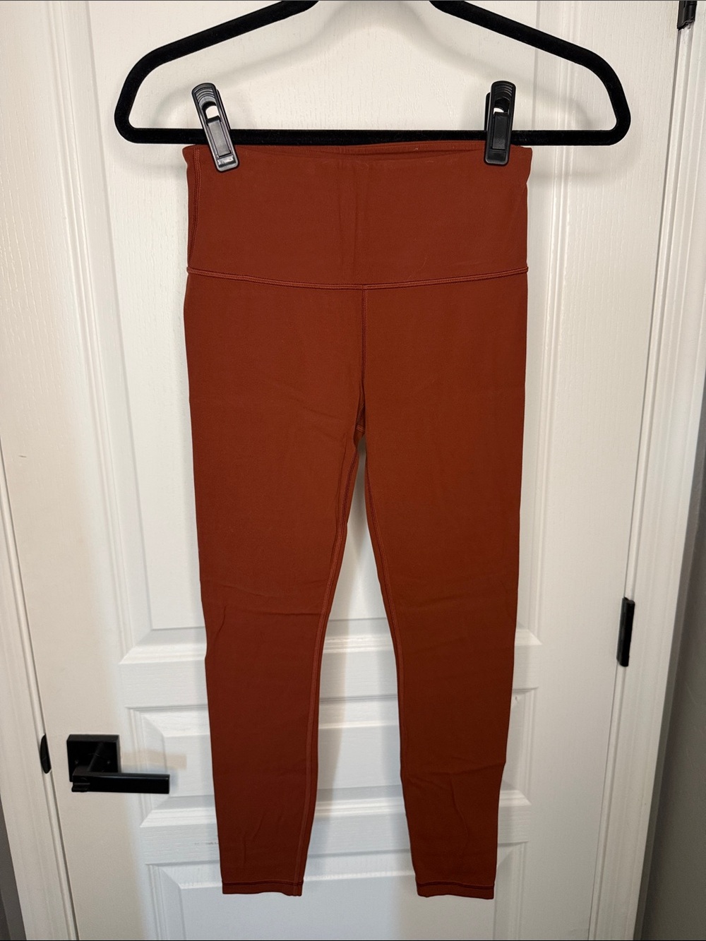 Athleta Burnt Sienna High-Waist Leggings